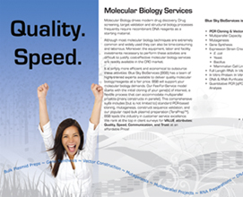 Biotech Company Product Brochure