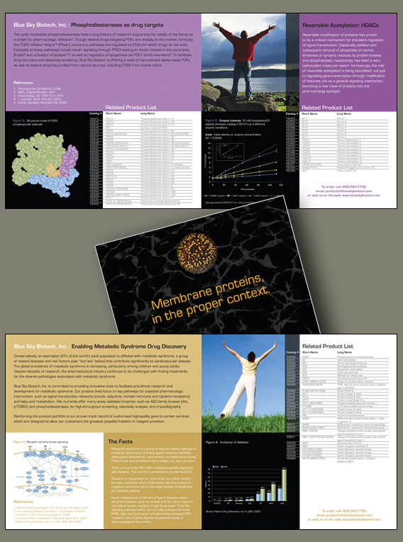 Blue Sky Biotech products Brochure