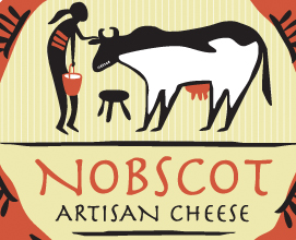 Nobscott Atisan Cheese Logo and label design